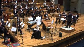 Concerto for marimba, vibes and concert band. (R. Groslot) (first full run for CD recording)