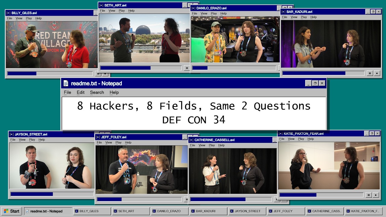 I Asked 8 Hackers at DEF CON 34: What Do People Get Wrong About Your Field?