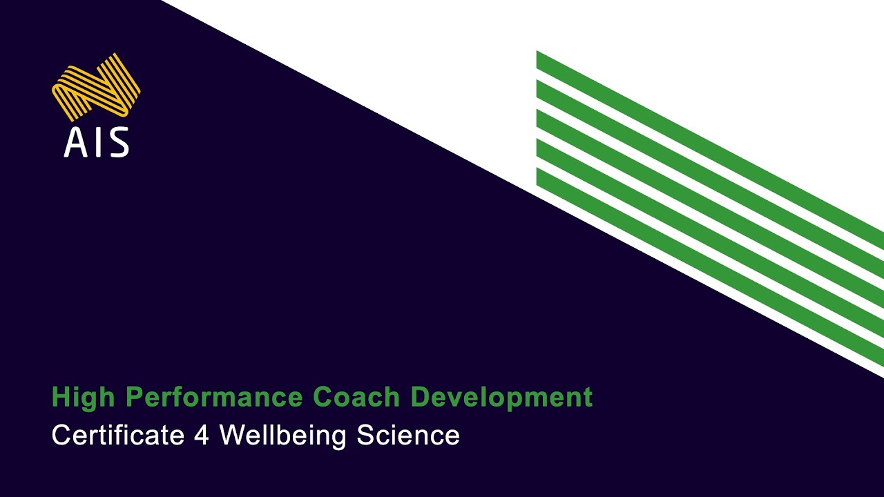 Certificate IV in Wellbeing Science