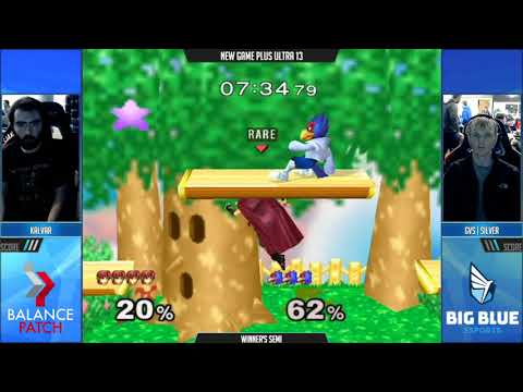 NGPU 13 SSBM - Kalvar (Marth) vs. GVS | Silver Alloy (Falco) - Melee WSF