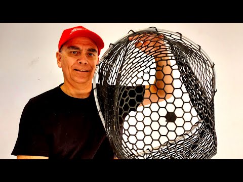 Rubber Fishing Net Repair | This is ALMOST MAGICAL
