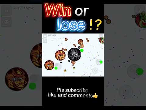 What the end of the agar.io 🤩😱😱
