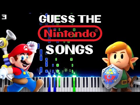 Guess Nintendo Music on Piano (Part 3)