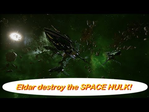Eldar vs Space Hulk! Rank 70, Heroic Difficulty, 1500 Points - Battlefleet Gothic Armada