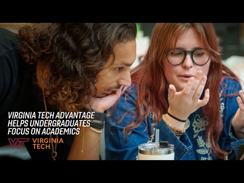 Virginia Tech Advantage helps undergraduate focus on academics
