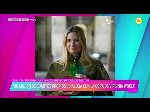 Tamara Tenembaum ganó el premio Paidós de Ensayo |VLC| 23-01-25