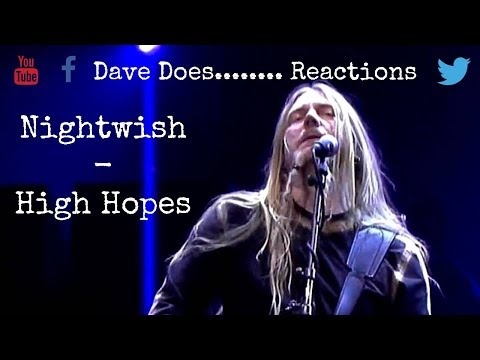 Dave Does........ Reactions - Nightwish - High Hopes End Of An Era (Live)