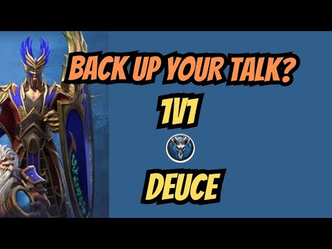 Deuce was talking a lil too much after an ffa so i challenge him to 1 on 1