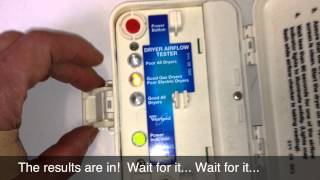 Using an Airflow Meter to Test Dryer Vent Safety and Efficiency