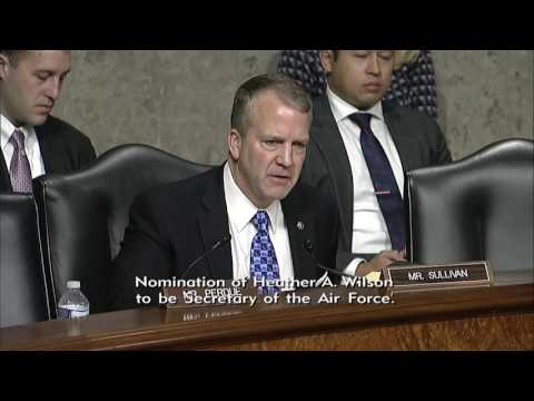 Sen%2E%20Dan%20Sullivan%20%28R%2DAK%29%20at%20a%20Senate%20Armed%20Services%20Committee%20Hearing%20%2D%20March%2030%2C%202017
