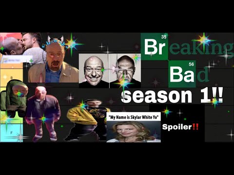 Breaking Bad Season 1 Character Tier List