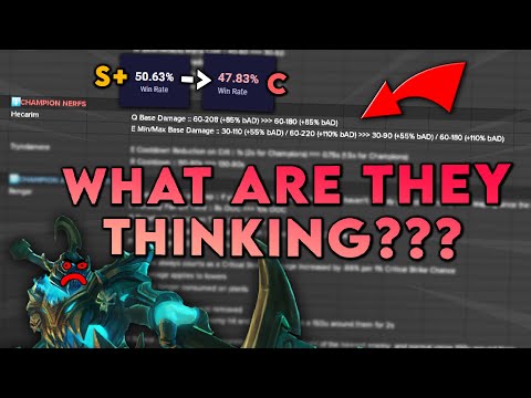 Riot is GUTTING Hecarim! Patch 12.6 Hecarim Nerfs LEAKED