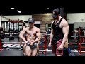 WHATS HIS ACTUAL BDY FAT %? TRAINING BACK AND SHOULDERS W/ TRISTYN LEE