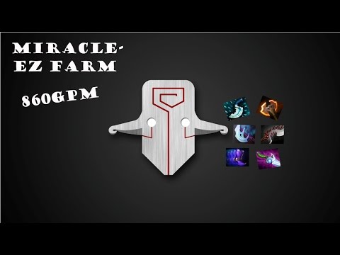 Miracle- DOTA 2 | 9011MMR Juggernaut EZ Farm EZ Life