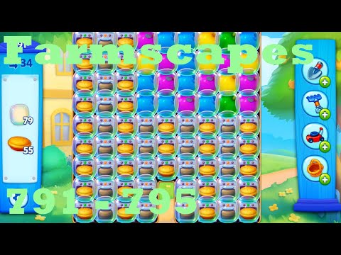 Farmscapes Level 791 - 795 HD Gameplay Walkthrough |  3 - match game | android | ios | pc | app
