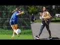 Sakina Karchaoui just dances with defenders!