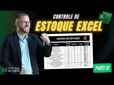 📦Controle de Estoque no Excel (Passo a Passo) – Simples e Profissional (PARTE 1)