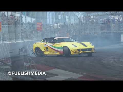 Federico Sceriffo's Twin Supercharged Ferrari 599 Drift Car