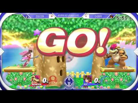 GHQ Smash 4 Weekly #82 - Winners Quarters Dogecoin vs Chompy