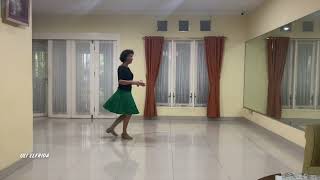 That's You - Eres Tu Line Dance ( Walkthrough )| Choreo by Uli Elfrida
