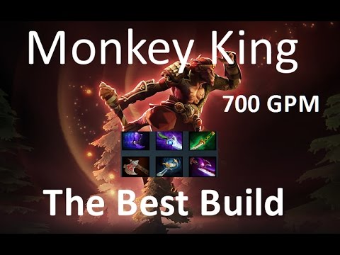 Monkey King - (700 GPM) The Best Build ! [ 7.0 Dota 2 Gameplay ]