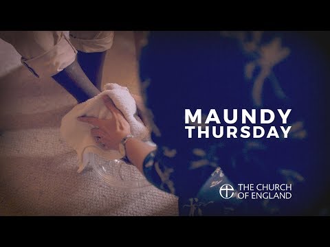 What happened on Maundy Thursday