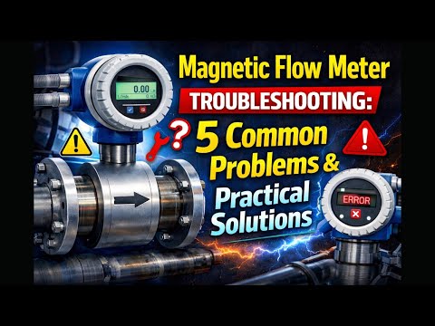 Magnetic Flow Meter Troubleshooting: 5 Common Problems and Practical Solutions on YouTube