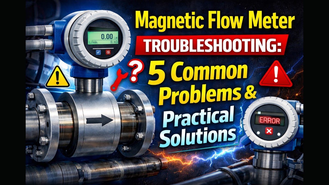 Watch: Magnetic Flow Meter Troubleshooting — 5 Common Problems and How to Fix Them