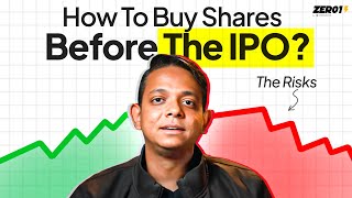 Everything about investing in Shares before IPO | De-influencing