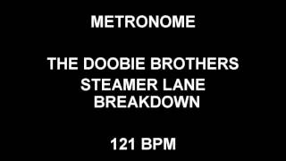 METRONOME 121 BPM The Doobie Brothers STEAMER LANE BREAKDOWN