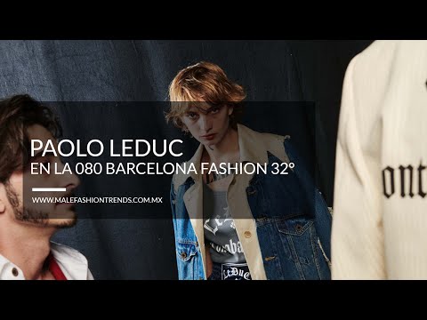 PAOLO LEDUC en la 080 Barcelona Fashion Edición 32