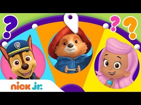 Spin the Wheel of Friends w/ PAW Patrol, Paddington Bear & Bubble Guppies! 🤩 Ep. 5 | Nick Jr.