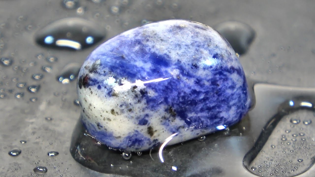 地球みたいな石を発掘して磨いてみた#asmr#自由研究#地球は青かった