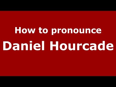 How to pronounce Daniel Hourcade (Spanish/Argentina) - PronounceNames.com