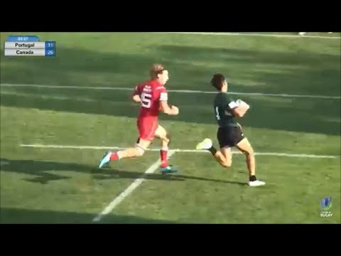 Referee awards penalty try for high tackle on Rodrigo Marta