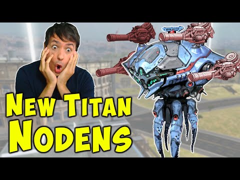 NEW Titan NODENS Introduced! War Robots Gameplay & Early Info WR