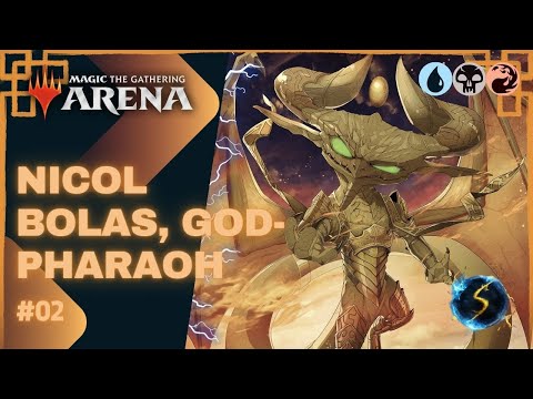 It's Showtime: Nicol Bolas, God-Pharaoh 💧💀🔥 #02 - MTG Arena - Historic Brawl