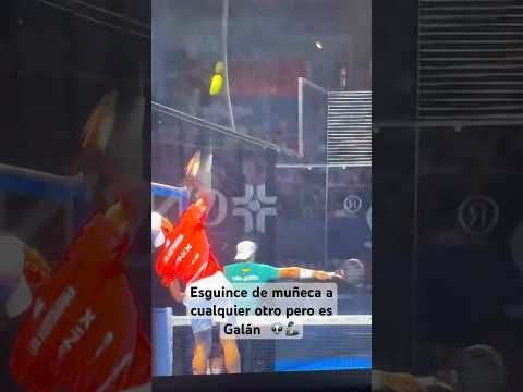 Esguince de muñeca a cualquier otro pero es Galán  👽🦾 #padel #acapulco #españa #high