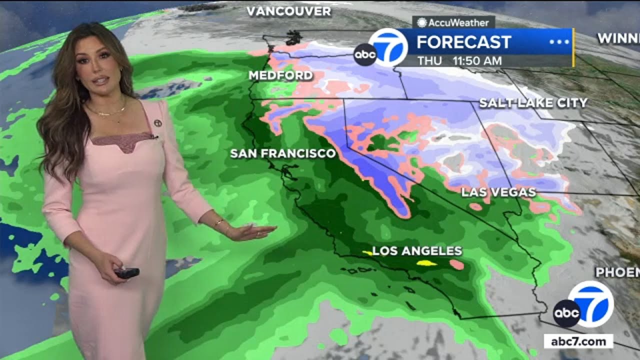 Strongest storm of the season moving into SoCal