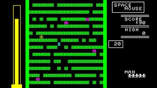 Sony SMC-777 Game: Space Mouse (1983) CP/M