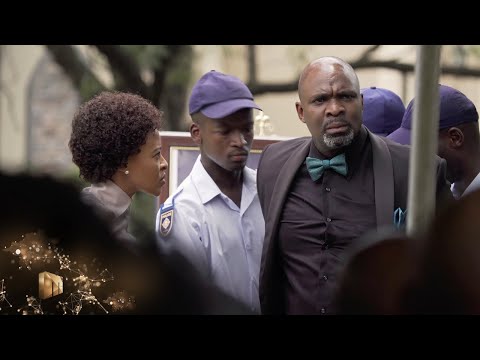 Arrest at T-Gom's funeral – The Queen | Mzansi Magic