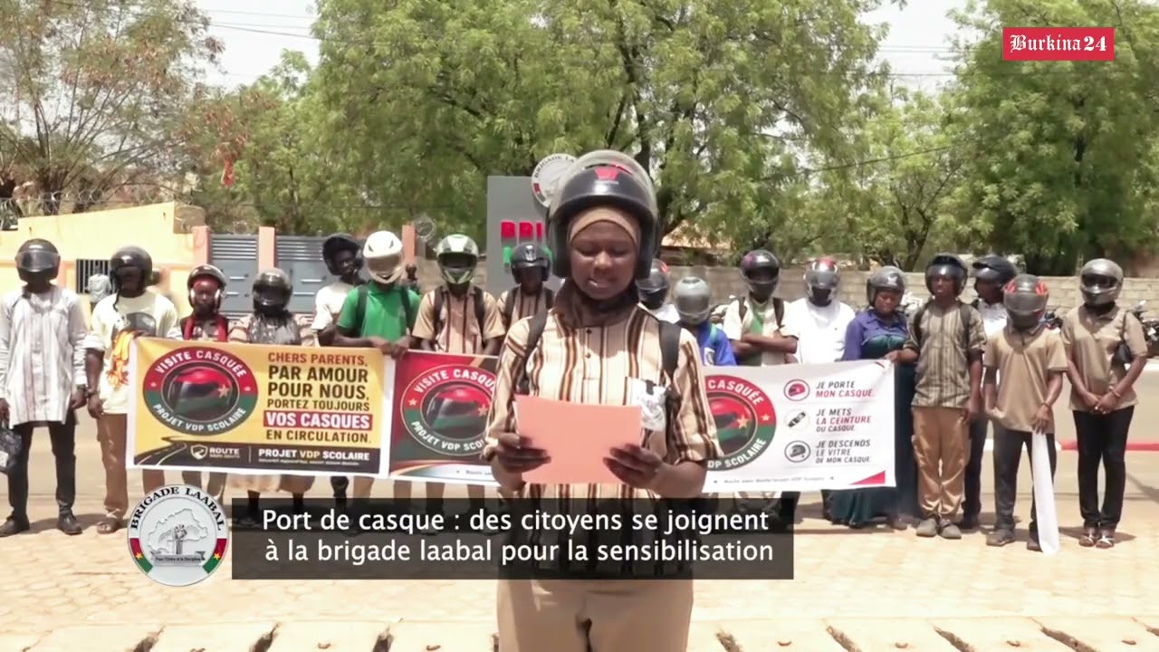 Non port du casque au Burkina Faso : Il y a des sanctions prévues par la loi