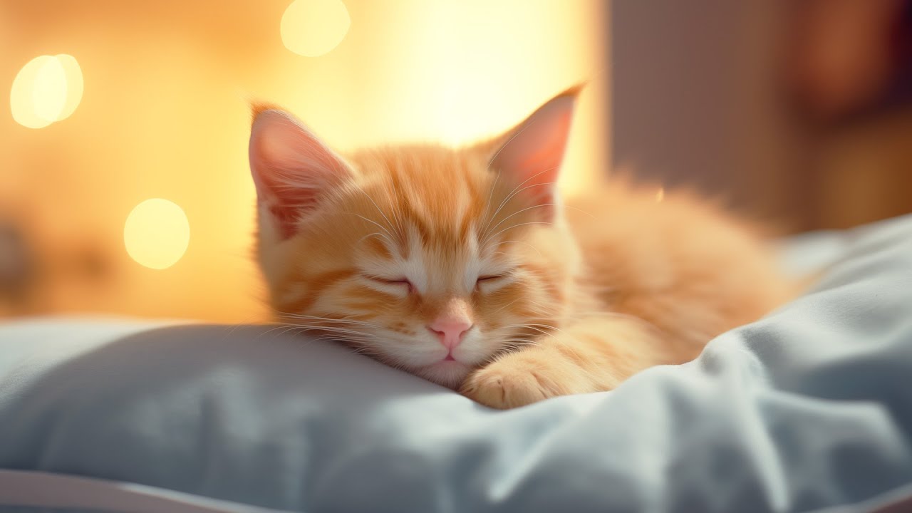 Calming Music for Anxious Cats: Soothing Sounds for Deep Relaxation and Sleep