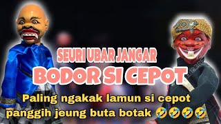 Download lagu BODOR SI CEPOT VS BUTA NGAKAK PISAN 🤣🤣🤣🤣🤣 WAYANG GOLEK ASEP SUNANDAR mp3