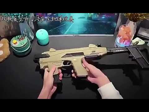 two-in-one tactical Glock shell-throwing soft bullet gun kid toys gift