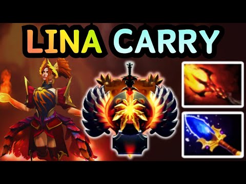🔥 LINA MID — FIREPOWER TOO STRONG TO CONTEST | DOTA 2 GAMEPLAY 🔥