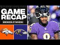 Ravens SNEAK OUT Win Against Broncos, Lamar Jackson LEAVES With Injury I FULL GAME RECAP
