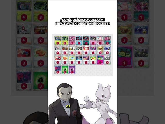 Vídeo relacionado con Pokemon - Deck Combate de la Liga Mewtwo-ex del Team Rocket (1 Deck de 60 Cartas Listas para el Empleo)