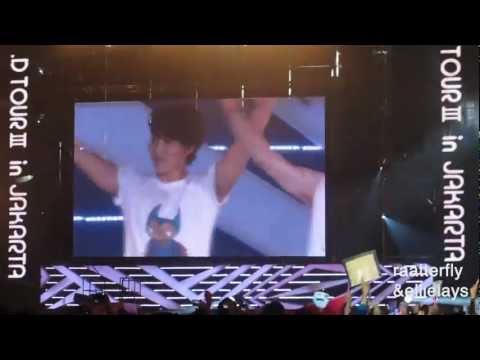 [120922] SMTown Live World Tour in Jakarta ending - Sungmin and Eunhyuk