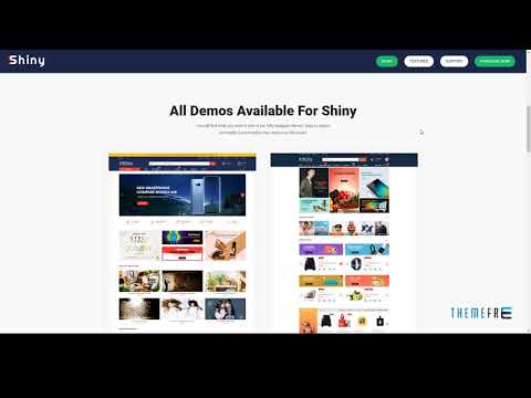 Shiny - Responsive Magento 2 Marketplace Theme        Paul Wilfred